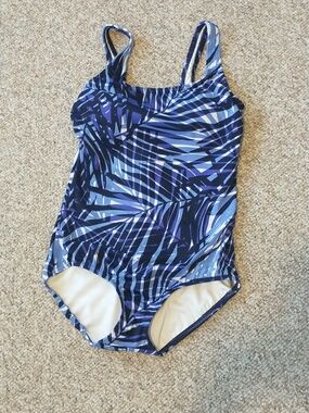 Lands' End One Piece Swim Bathing Suit 8